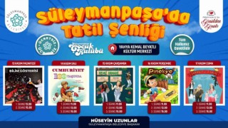 Süleymanpaşalı çocuklar tatili dolu dolu geçirecek
