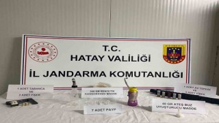 Şüpheli şahsın evinde uyuşturucu ve silah ele geçirildi