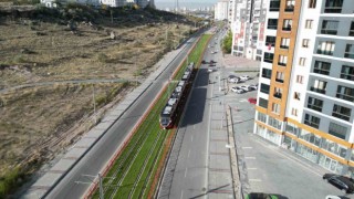 Talas Mevlana ve Cumhuriyet Meydanı tramvay hattında günlük 15 bin yolcuya hizmet veriliyor