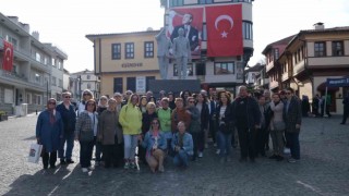 Tarihi Odunpazarı Evleri haftasonunda turistlerin odağı olmaya devam ediyor