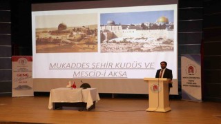 Taşova MYOda Kudüsün önemi konulu konferans düzenlendi