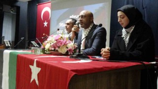 Tavşanlıdaki panelde Filistin Tarihi ve Son Gelişmeler anlatıldı