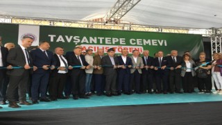 Tavşantepeye cemevi açıldı