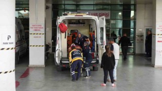 Temizlik yaparken ikinci kattan düşen genç kadın ağır yaralandı