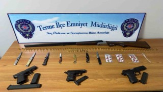 Termede polisten şok uygulama