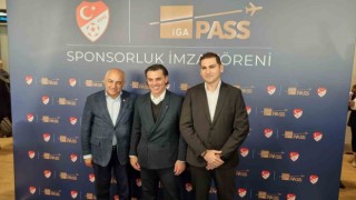 TFF ile İGA PASS arasında sponsorluk anlaşması imzalandı