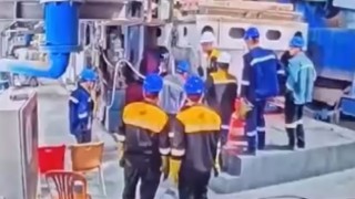 Tosyalı Demir Çelik Fabrikasında meydana gelen patlamanın yeni görüntüleri ortaya çıktı