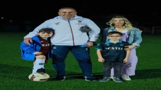 Trabzonspor, biber gazı saldırısına uğrayan Yunus Emir Bolat ve ailesini ağırladı
