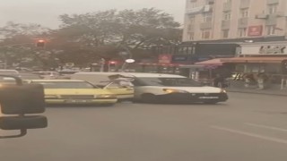 Trafikte tartıştığı sürücüye böyle saldırdı