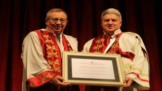 Trakya Üniversitesinden eski Makedonya Cumhurbaşkanı İvanova fahri doktora ünvanı