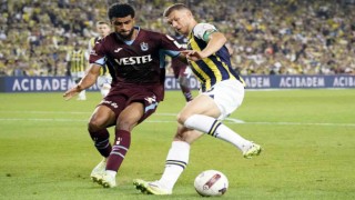 Trendyol Süper Lig: Fenerbahçe: 0 - Trabzonspor: 1 (İlk yarı)