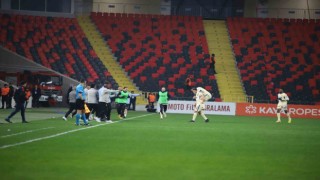Trendyol Süper Lig: Gaziantep FK: 0 - Ankaragücü: 1 (İlk yarı)