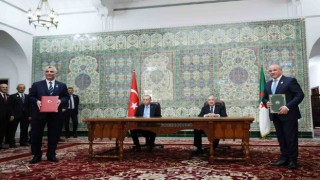 Türkiye ile Cezayir arasında 12 anlaşma imzalandı