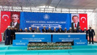 Türkiyenin en kapsamlı ve modern Güzel Sanatlar Lisesinin temeli atıldı