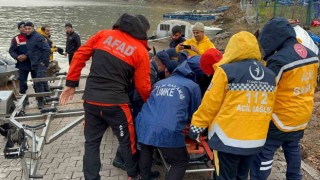 Uçurumdan düşen vatandaş 19 saat süren operasyonla kurtarıldı