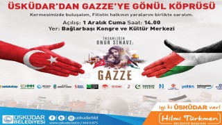 Üsküdar Belediyesi, Gazze'ye Yardım İçin Kermes Düzenliyor