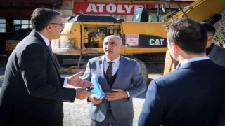 Vali Ali Çelik, kamu yatırımlarını denetledi