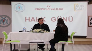 Vali Aydoğdu, “Halk Günü” toplantısında vatandaşları dinledi