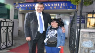 Vali Çiftçiden Şenkayaya ziyaret