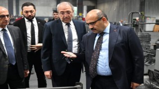 Vali İsmail Ustaoğlundan fabrika ziyareti