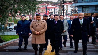 Vali Şahinden Kızılcahamama ziyaret