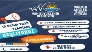 Van Büyükşehir Belediyesi güzel sanatlara hazırlık kursu açtı