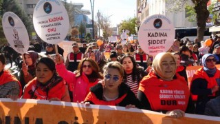 Vanda Kadına Şiddete Hayır yürüyüşü yapıldı