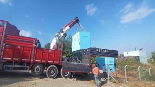 Yağmurlar Mahallesine prefabrik içme suyu deposu