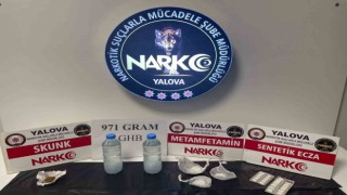 Yalovada uyuşturucu operasyonunda GHB maddesi ele geçirildi