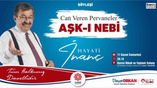 Yazar Hayati İnanç Karesililerle buluşuyor