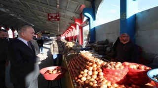 Yeni pazar yerine esnaflar hayran kaldı