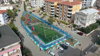 Yenilenen Mehmetçik Parkı törenle açıldı