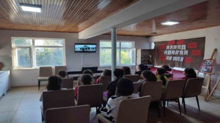 Yığılcada zulme sessiz kalma sergisi düzenlendi