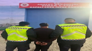 13 yıl hapis cezasıyla aranan şahsı jandarma yakaladı