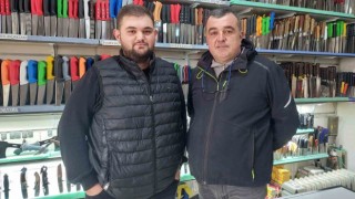 144 yıldır bıçakçılık yapan ailede meslek babadan oğula geçiyor