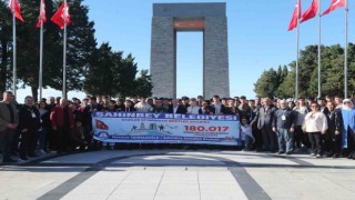 180 bin 17 Gazi torunu özel uçakla şehit topraklarını ziyaret etti