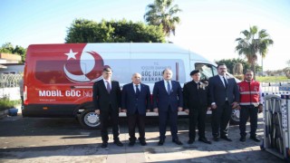2 mobil göç aracı Mersinde hizmet vermeye başladı