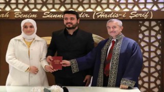 2023 yılının nikah rekoru Şahinbeyde