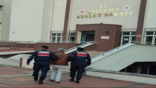 4 yıl hapis cezası bulunan zanlı jandarma tarafından yakalandı