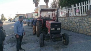 750 kilometrelik takiple bulunan traktör sahibine teslim edildi
