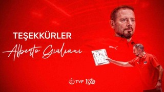 A Milli Erkek Voleybol Takımında Alberto Giuliani ile yollar ayrıldı