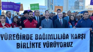 Adana’da bağımlılıkla mücadele yürüyüşü düzenlendi