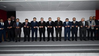 Adına yapılan salonunun açılışını yaptı