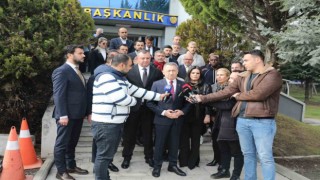 AK Parti Ankara milletvekillerinden, Ankaragücüne ziyaret