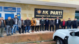 AK Partiden ilçe teşkilatlarına ziyaret