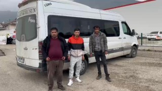 Amasyada 8 Afgan göçmenin yakalandığı operasyonda 3 tutuklama
