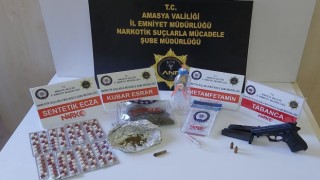 Amasyada Narkogüç operasyonunda 17 gözaltı