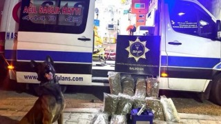 Ambulansla uyuşturucu taşıyan 3 şüpheli tutuklandı