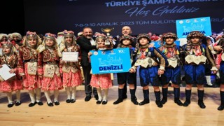 Anadolunun renkleri Denizlide buluştu