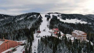 Anadolunun yüce dağı Ilgaz, kayak sezonu için hazırlıklarını tamamladı